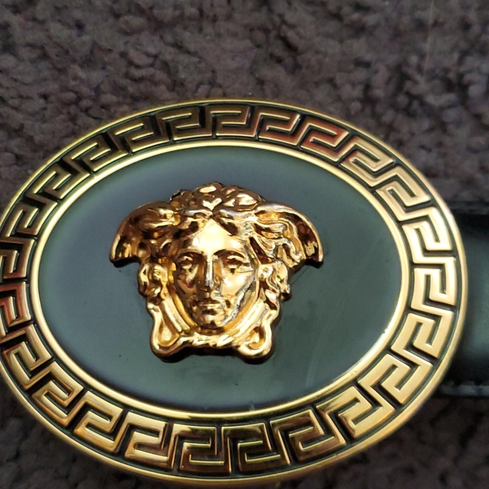 Versace Solid Gold Belt